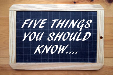 5 things you should know